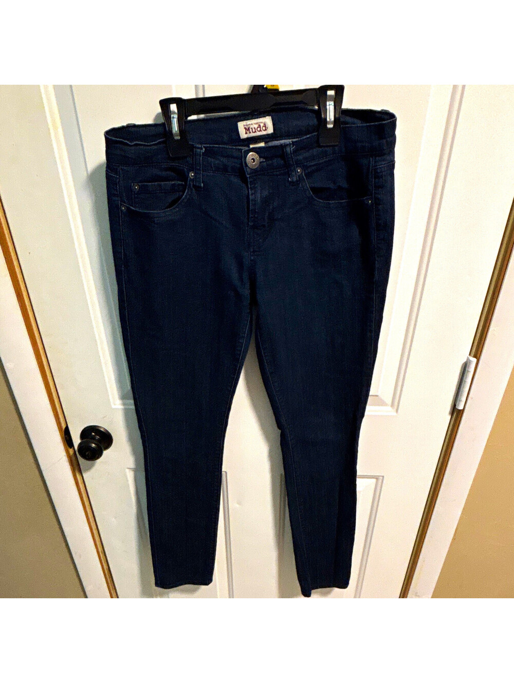 Mudd Skinny Jeans Dark Wash Blue Stretch Denim 5-Pocket Size 11